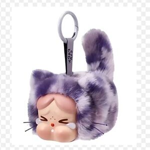 Wild But Cutie Cry Baby Plush Key Chain - Neon Cutie